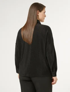 Clearance Marina Rinaldi Jersey shirt BLACK