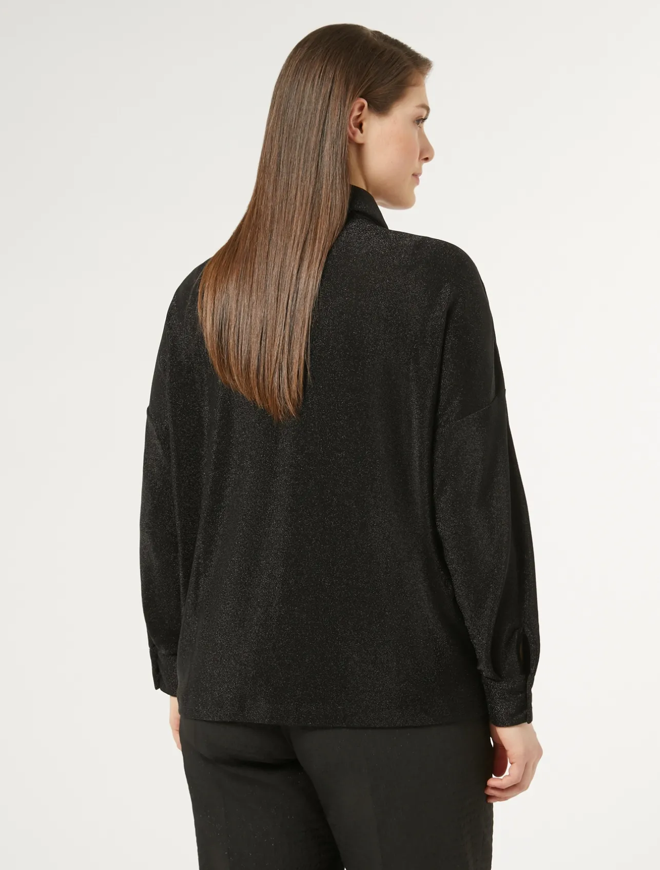 Clearance Marina Rinaldi Jersey shirt BLACK
