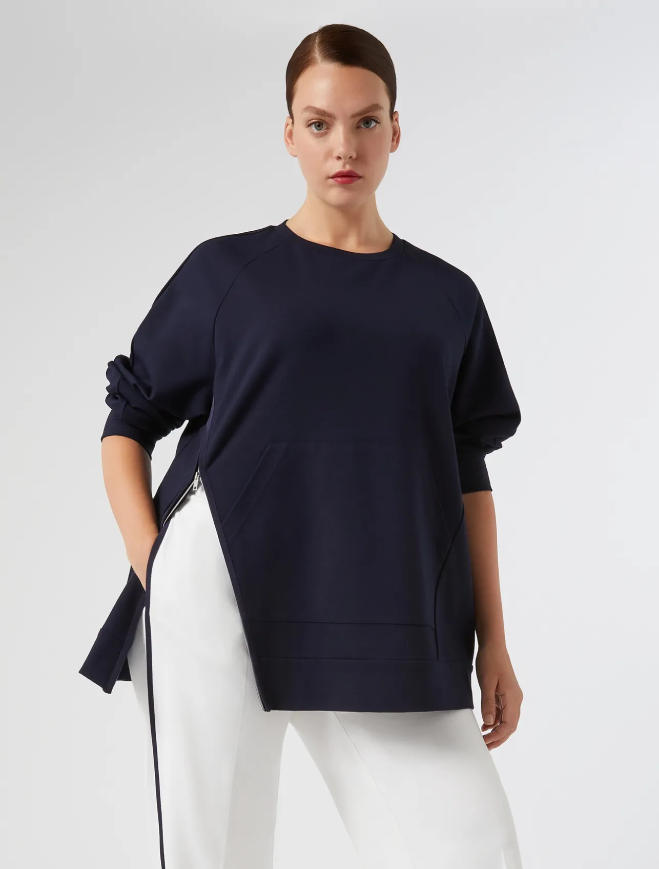 Online Marina Rinaldi Jersey sweatshirt MIDNIGHTBLUE