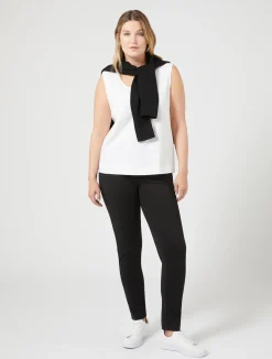 Outlet Marina Rinaldi Jersey top OPTICALWHITE