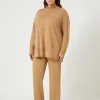 Online Marina Rinaldi Jersey trousers CAMEL
