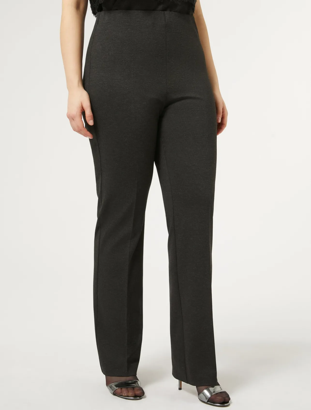 Sale Marina Rinaldi Jersey trousers DARKGREY