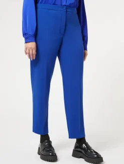 Best Marina Rinaldi Jersey trousers CORNFLOWERBLUE