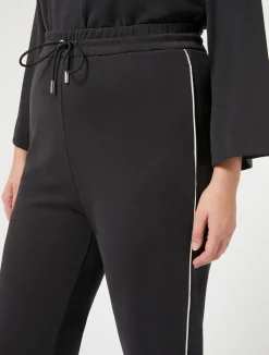 Fashion Marina Rinaldi Jersey trousers BLACK
