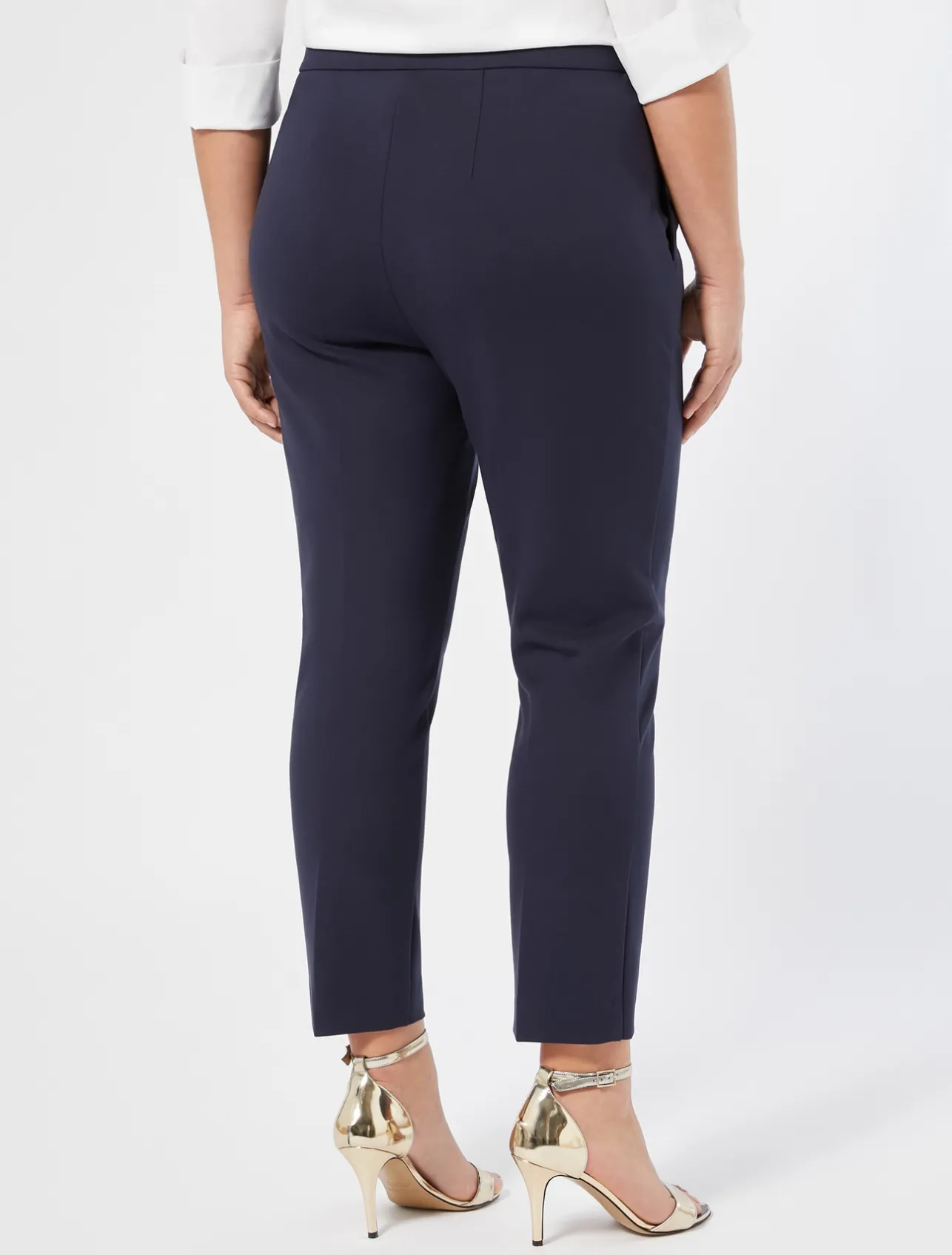 Sale Marina Rinaldi Jersey trousers MIDNIGHTBLUE