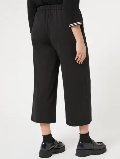Sale Marina Rinaldi Jersey trousers BLACK