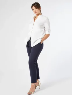 Sale Marina Rinaldi Jersey trousers MIDNIGHTBLUE