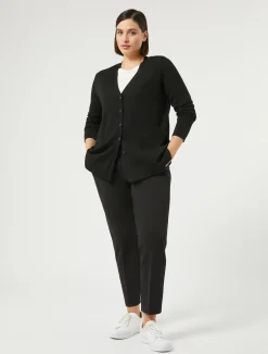 Clearance Marina Rinaldi Jersey trousers BLACK