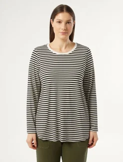 Hot Marina Rinaldi Jersey T-shirt IVORY