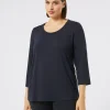Clearance Marina Rinaldi Jersey T-shirt ULTRAMARINE