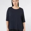 Discount Marina Rinaldi Jersey T-shirt ULTRAMARINE