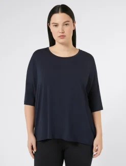 Discount Marina Rinaldi Jersey T-shirt ULTRAMARINE