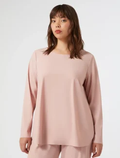 New Marina Rinaldi Jersey T-shirt PINK