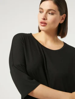 Hot Marina Rinaldi Jersey T-shirt BLACK