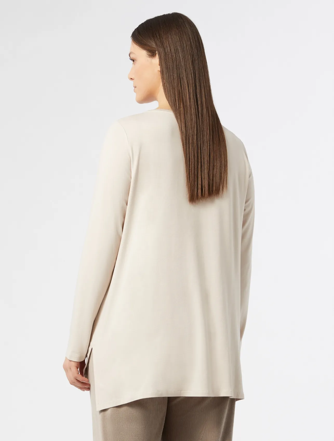 Discount Marina Rinaldi Jersey T-shirt BEIGE