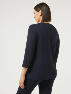 Clearance Marina Rinaldi Jersey T-shirt ULTRAMARINE