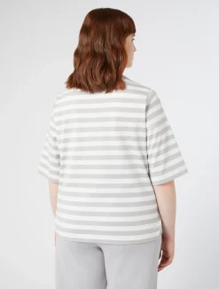 Hot Marina Rinaldi Jersey T-shirt MEDIUMGREY