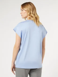 Clearance Marina Rinaldi Jersey T-shirt LIGHTBLUE