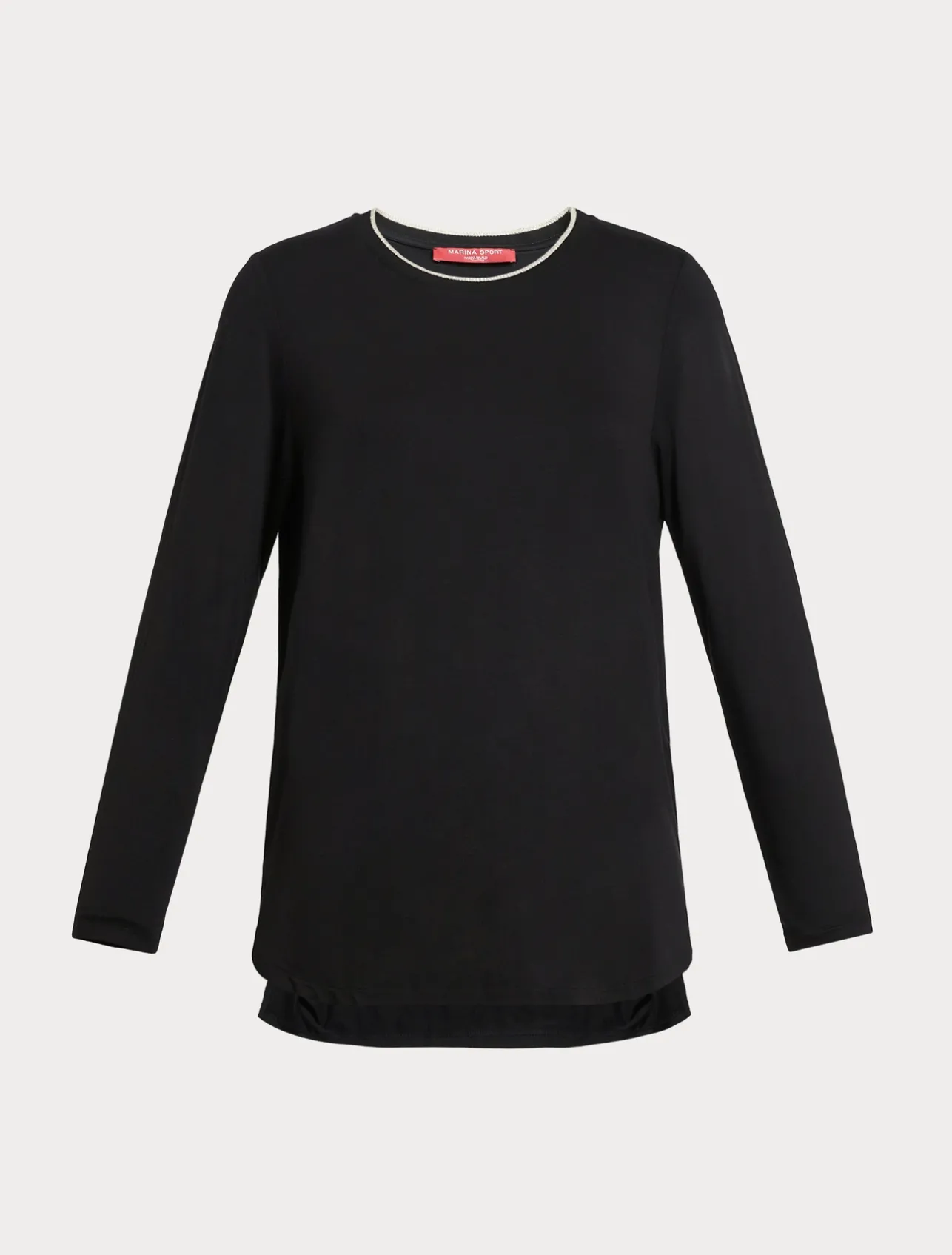 Outlet Marina Rinaldi Jersey T-shirt BLACK