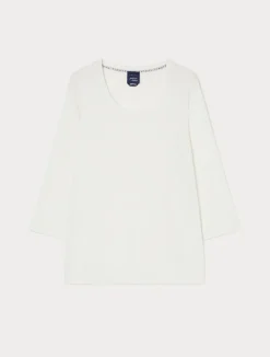 Sale Marina Rinaldi Jersey T-shirt WHITE
