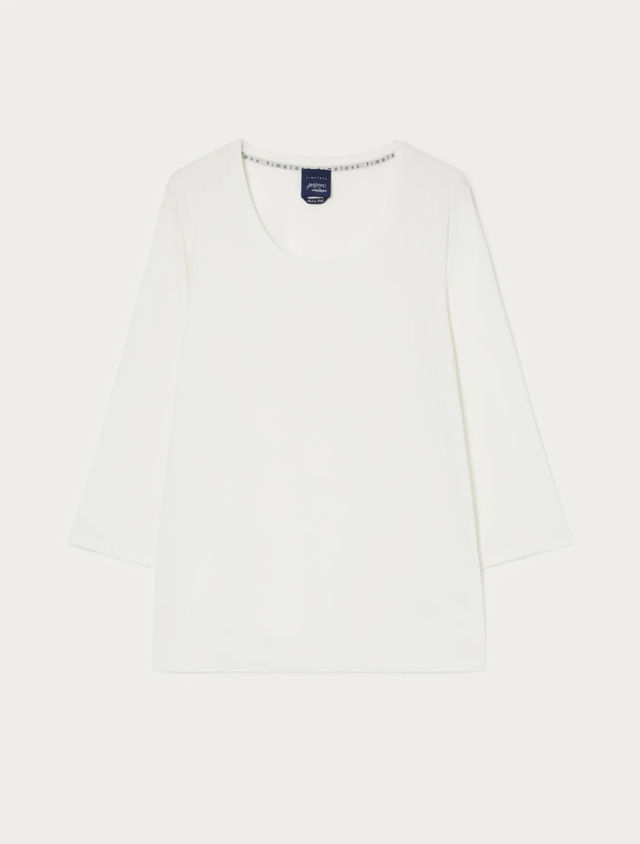 Sale Marina Rinaldi Jersey T-shirt WHITE