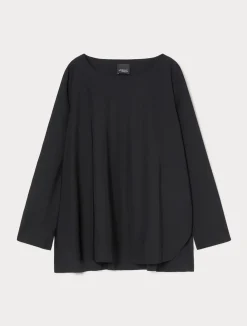 New Marina Rinaldi Jersey T-shirt BLACK