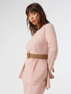 New Marina Rinaldi Jersey T-shirt PINK