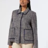Best Marina Rinaldi Knit fabric jacket MIDNIGHTBLUE