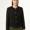 New Marina Rinaldi Knit fabric jacket BLACK