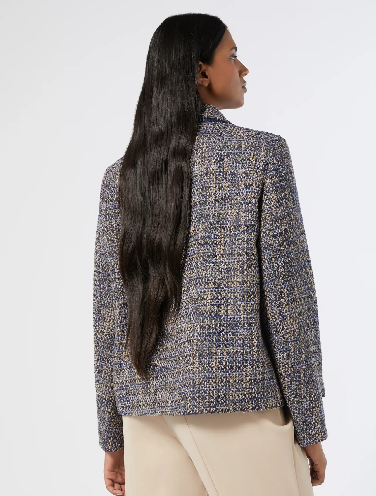 Best Marina Rinaldi Knit fabric jacket MIDNIGHTBLUE