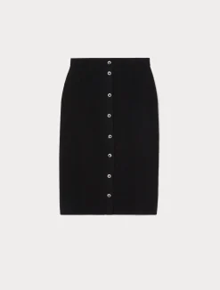New Marina Rinaldi Knit skirt BLACK