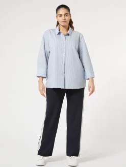 Online Marina Rinaldi Knit trousers ULTRAMARINE