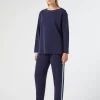 Discount Marina Rinaldi Knit trousers NAVY
