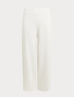 Online Marina Rinaldi Knit trousers IVORY