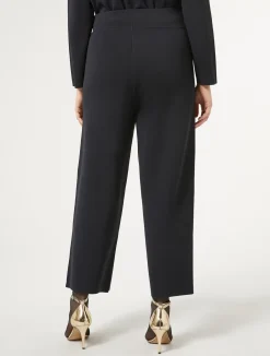 Outlet Marina Rinaldi Knit trousers MIDNIGHTBLUE