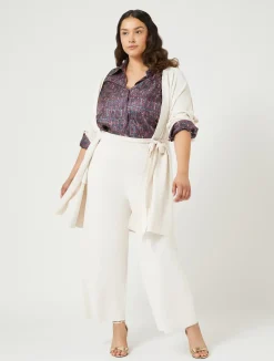Online Marina Rinaldi Knit trousers IVORY