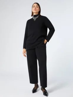 Hot Marina Rinaldi Knit trousers BLACK