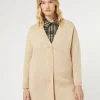 Best Marina Rinaldi Knit yarn coat ALBINO