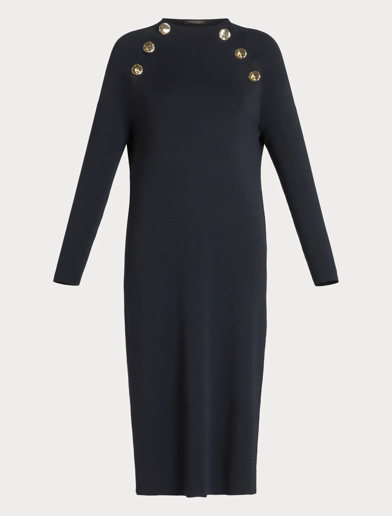 Sale Marina Rinaldi Knitted dress MIDNIGHTBLUE