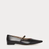 Online Marina Rinaldi Leather ballerinas BLACK