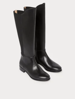Fashion Marina Rinaldi Leather boots BLACK