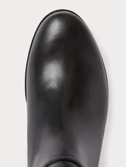 Fashion Marina Rinaldi Leather boots BLACK
