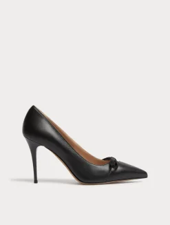 New Marina Rinaldi Leather court shoes BLACK