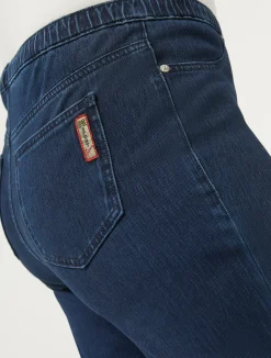 Best Marina Rinaldi Leggings-fit jersey denim jeans MIDNIGHTBLUE