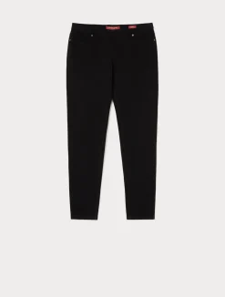 New Marina Rinaldi Leggings-fit jersey denim jeans BLACK