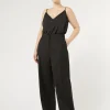 Hot Marina Rinaldi Levantine trousers with rhinestones BLACK
