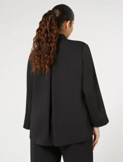 New Marina Rinaldi Lightweight cady shirt BLACK