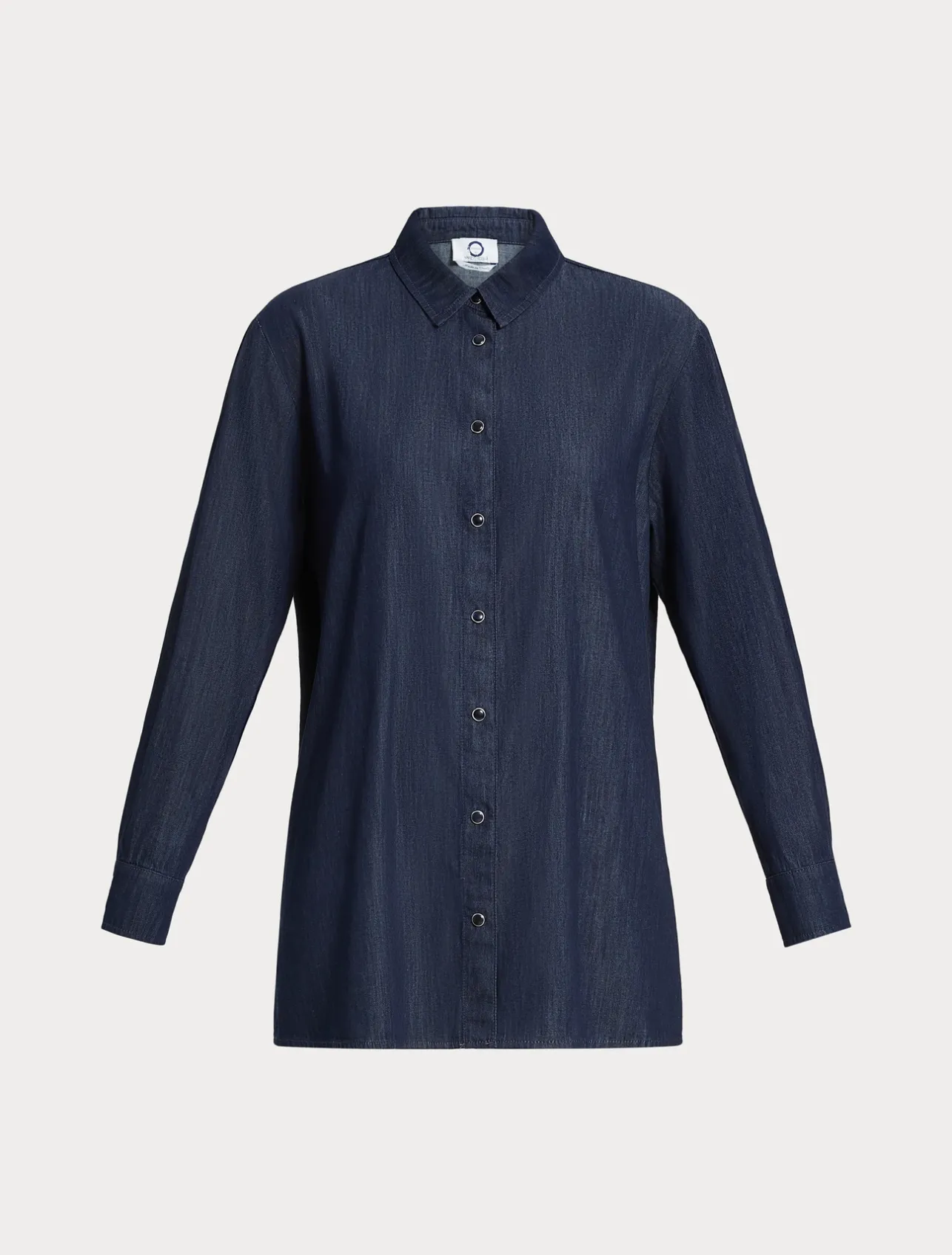 Sale Marina Rinaldi Lightweight denim shirt MIDNIGHTBLUE