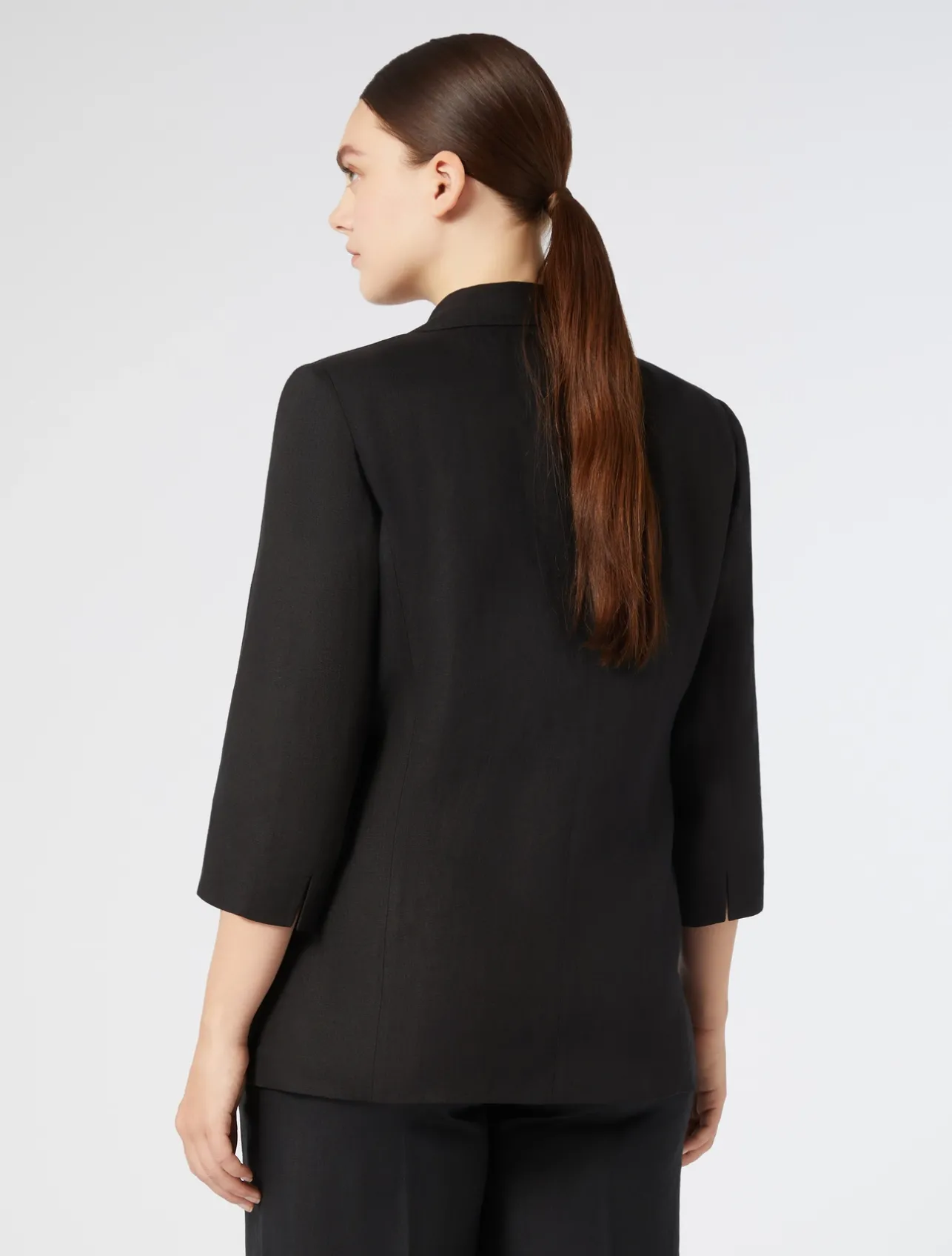 Clearance Marina Rinaldi Linen jacket BLACK