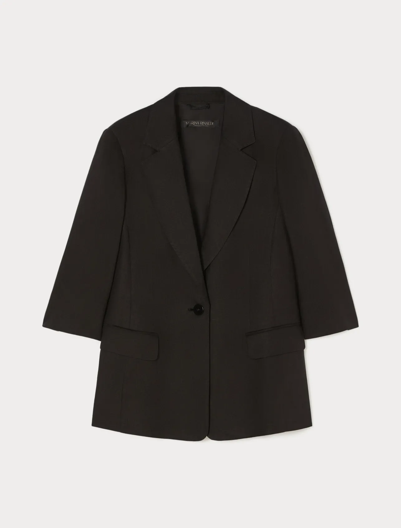 Clearance Marina Rinaldi Linen jacket BLACK